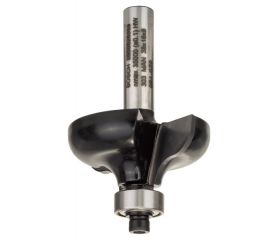 Fresa para bordes F, 8 mm, R1 6,35 mm, D 38 mm, L 15,7 mm, G 57 mm