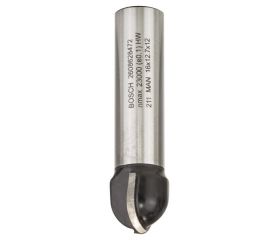 Fresa para medias cañas, 12 mm, R1 8 mm, D 16 mm, L 12,7 mm, G 54 mm