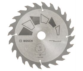 Hoja de sierra circular STANDARDD = 160 mm; taladro= 20 mm; T = 24