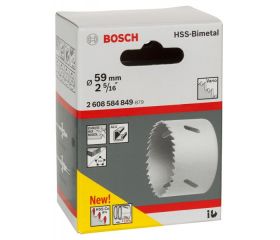 Corona HSS Bimetálica estandar: 59mm