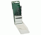 Set de 6 brocas para metal HSS-R, DIN 338