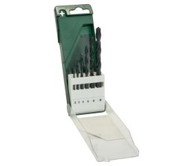 Set de 6 brocas para metal HSS-R, DIN 338