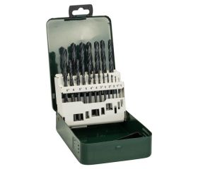 Set de 19 brocas para metal HSS-R, DIN 338