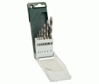Set de 6 pzas. de brocas para metal HSS-G, DIN 338
