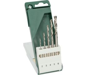 Set de 5 brocas para madera con vástago de inserción hexagonal