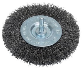 Ruedas de alambre para taladros: alambre ondulado, 100 mm