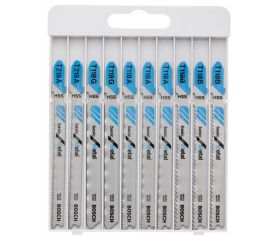 Sets de 10 hojas de sierra de calar para metal Basic for Metal con vástago de inserción en T