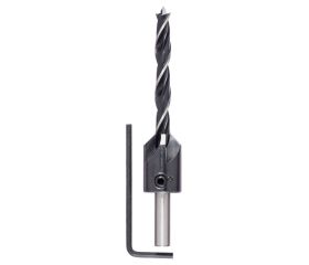 Broca en espiral para madera con avellanador