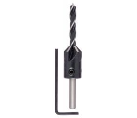 Broca en espiral para madera con avellanadorD = 6,0 mm; L = 90 mm