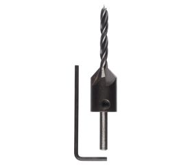 Broca en espiral para madera con avellanador