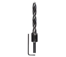 Broca en espiral para madera con avellanador