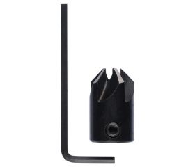 Avellanador montado en eje para brocas en espiral para madera