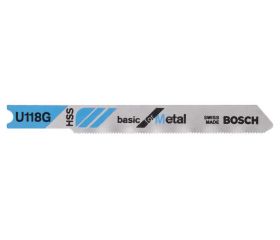 Hojas de sierra de calar U 118 G Basic for Metal
