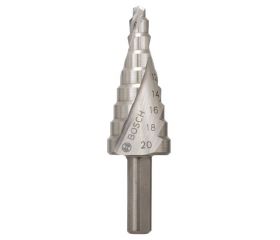 Brocas escalonadas HSS con vástago de 3 planos