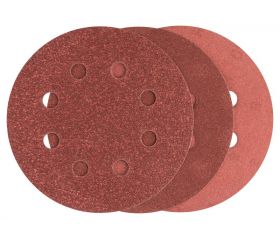 Set mixto de 25 hojas de lija de 115 mm