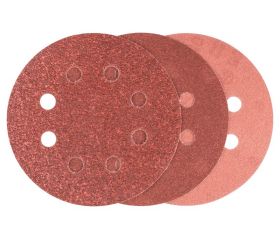 Set mixto de 6 hojas de lija de 115 mm