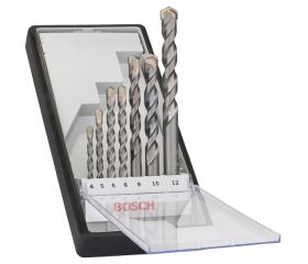 Set de brocas para hormigón Robust Line CYL-3, 7 unidades, de 4 - 12 mm