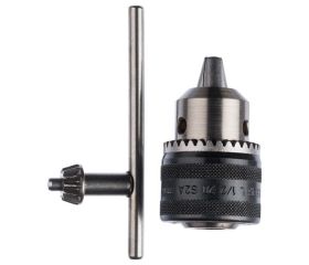 Portabrocas con llave de hasta 13 mm
