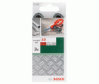Set de 3 bandas de lija para Black+Decker Powerfile, calidad azul13 x 455 mm; G= 40, para metal