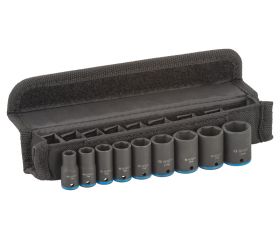 Set de llaves de vaso, 9 unidades, de 6 - 14 mm