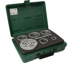 Set de 5 sierras de corona recubiertas de carburo de tungsteno