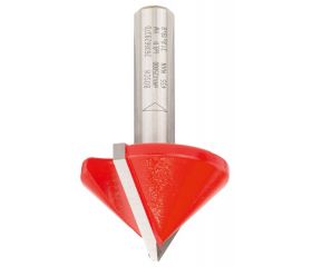 Fresa para ranurar en V Expert for Wood, 8 mm, D 31,8 mm, L 19 mm, G 51 mm, 90°