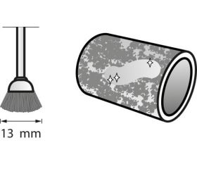 Cepillos de acero al carbono