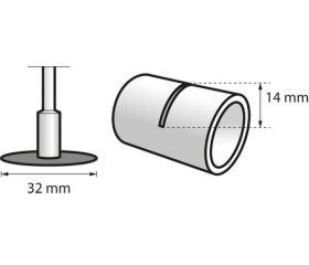 Disco de corte de 32 mm