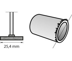 Punta de amolar de óxido de aluminio
