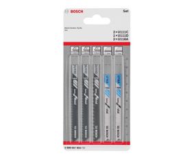Sets Basic for Wood and Metal con vástago de inserción en U de 5 unidades