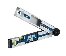 Bosch Professional Medidor digital de ángulos GAM 220 MF (cálculo de ángulos de inglete, margen de medición: 0 - 220º, longitud: 40 cm)