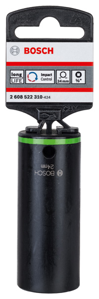 Vaso Impacto/Dado 1/2 24x30mm x77mm