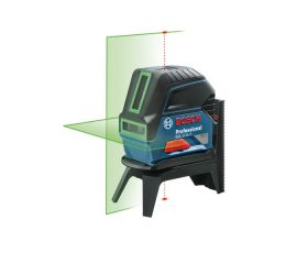 Bosch Professional Nivel láser GCL 2-15 G (láser verde, interior, puntos de plomada, alcance: 15 m, 3 pilas de 1,5 V, soporte giratorio RM 1, placa reflectora de medida del láser, maletín)