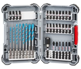 Set de puntas de atornillar HEX-9 Multi Construction e Impact Control, Pick and Click