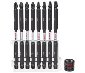 Punta de destornillador Impact Control (paquete de 9 uds.). Para taladros/atornilladores
