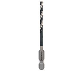 Broca helicoidal para madera HSS, vástago hexagonal de 4,0 mm