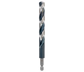 Broca helicoidal para madera HSS, vástago hexagonal de 12,0 mm