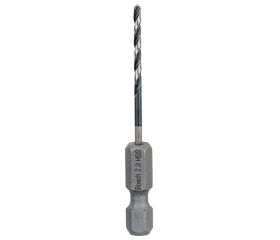 Broca helicoidal para madera HSS, vástago hexagonal de 2,0 mm
