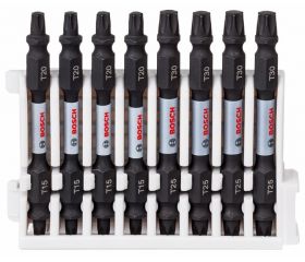 Punta de destornillador Impact Control (paquete de 8 uds.). Para taladros/atornilladores