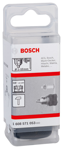 Portabrocas de corona dentada hasta 10 mm