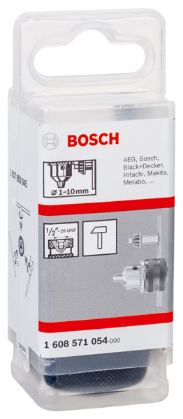 Portabrocas de corona dentada hasta 10 mm