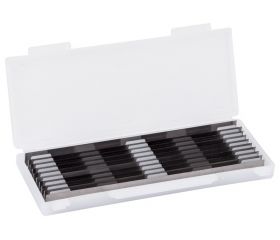 Cuchilla para cepillo 82 mm, recta, carburo de tungsteno, 40°