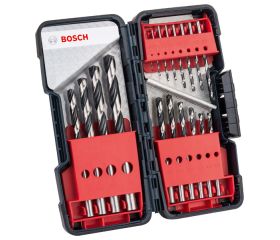 Set Tough Box de 18 brocas helicoidales HSS PointTeQ de 1 - 10 mm