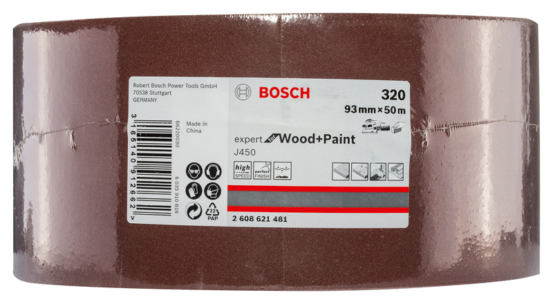 J450 Expert for Wood and Paint, 93 mm X 50 m, G320