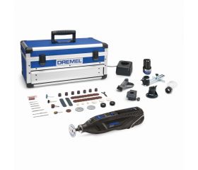 Kit de multiherramienta con batería sin escobillas Dremel 8260 con 65 accesorios, incluidos EZ SpeedClic y 5 complementos