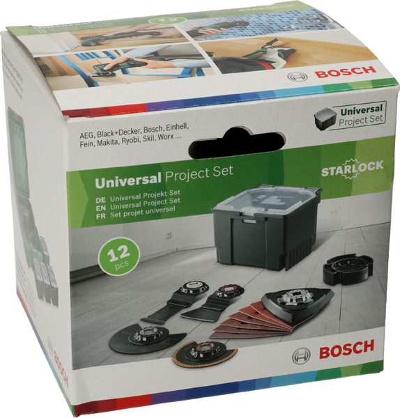 RB - Starlock de 12 piezas M&M universalAIZ 32 APB; AVZ 93 G; 6 uds. Best for Wood & Paint; ACZ 85 EC; ACZ 70 RT5; ATZ 52 SC