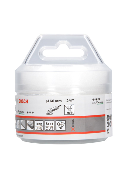 Corona en seco PRO Ceramic dry, 60 x 35 mm, X-Lock