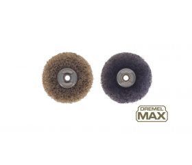 DREMEL® MAX EZ SpeedClic: discos de pulir abrasivos de acabado, granos 180 y 280