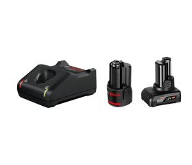 Juego básico 1 GBA 12V 2.0Ah + 1 GBA 12V 4.0Ah + GAL 12V-40