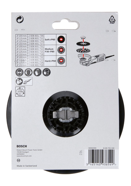 Plato de soporte X-LOCK de 150 mm medio